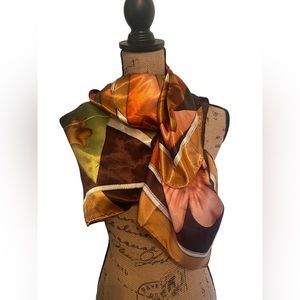 Beautiful handmade 100% Silk Scarf
